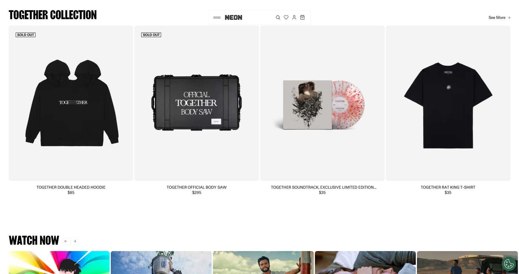 Neon Rated - Website of the Day