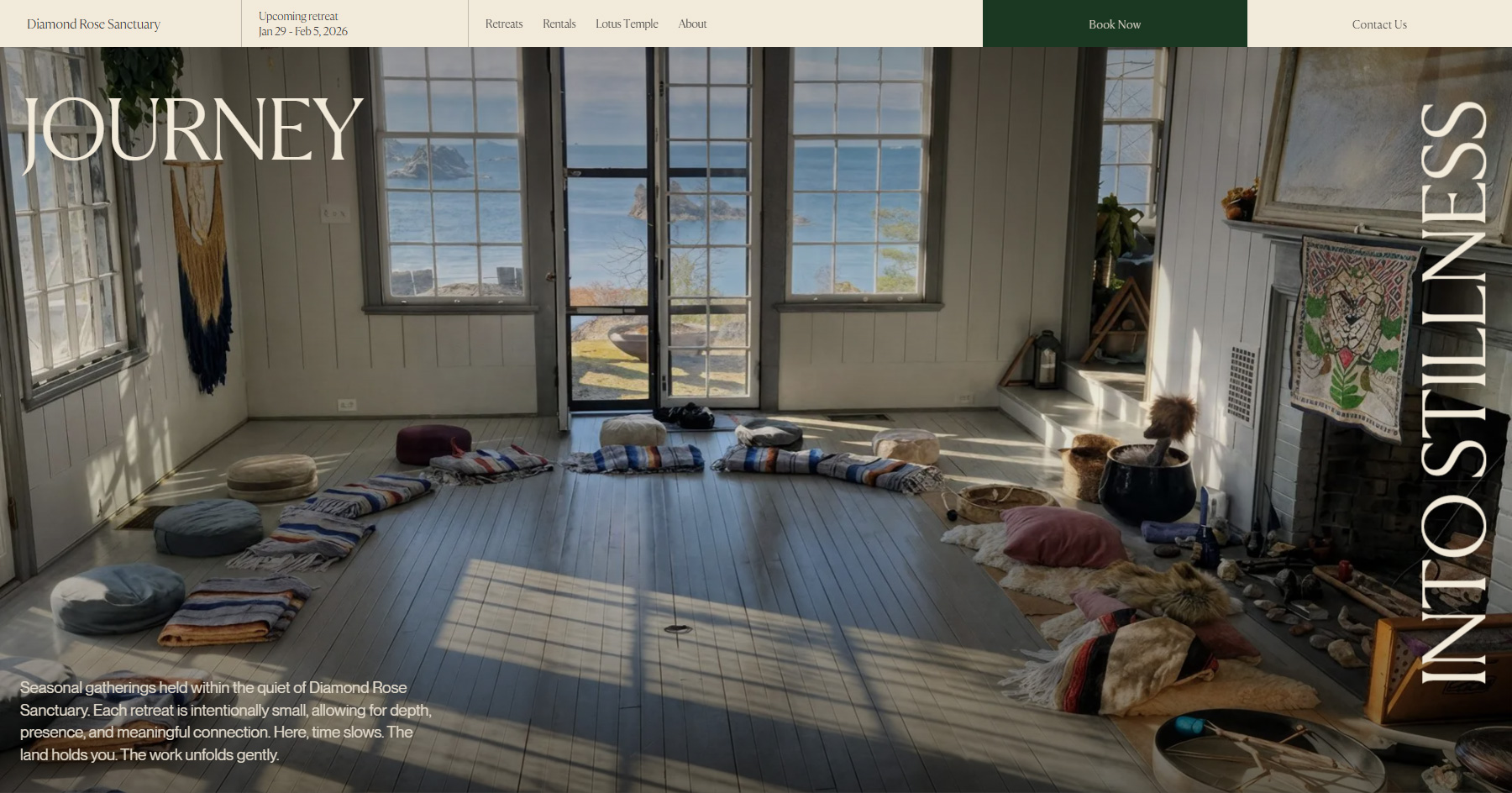 Diamond Rose Sanctuary - Website of the Day