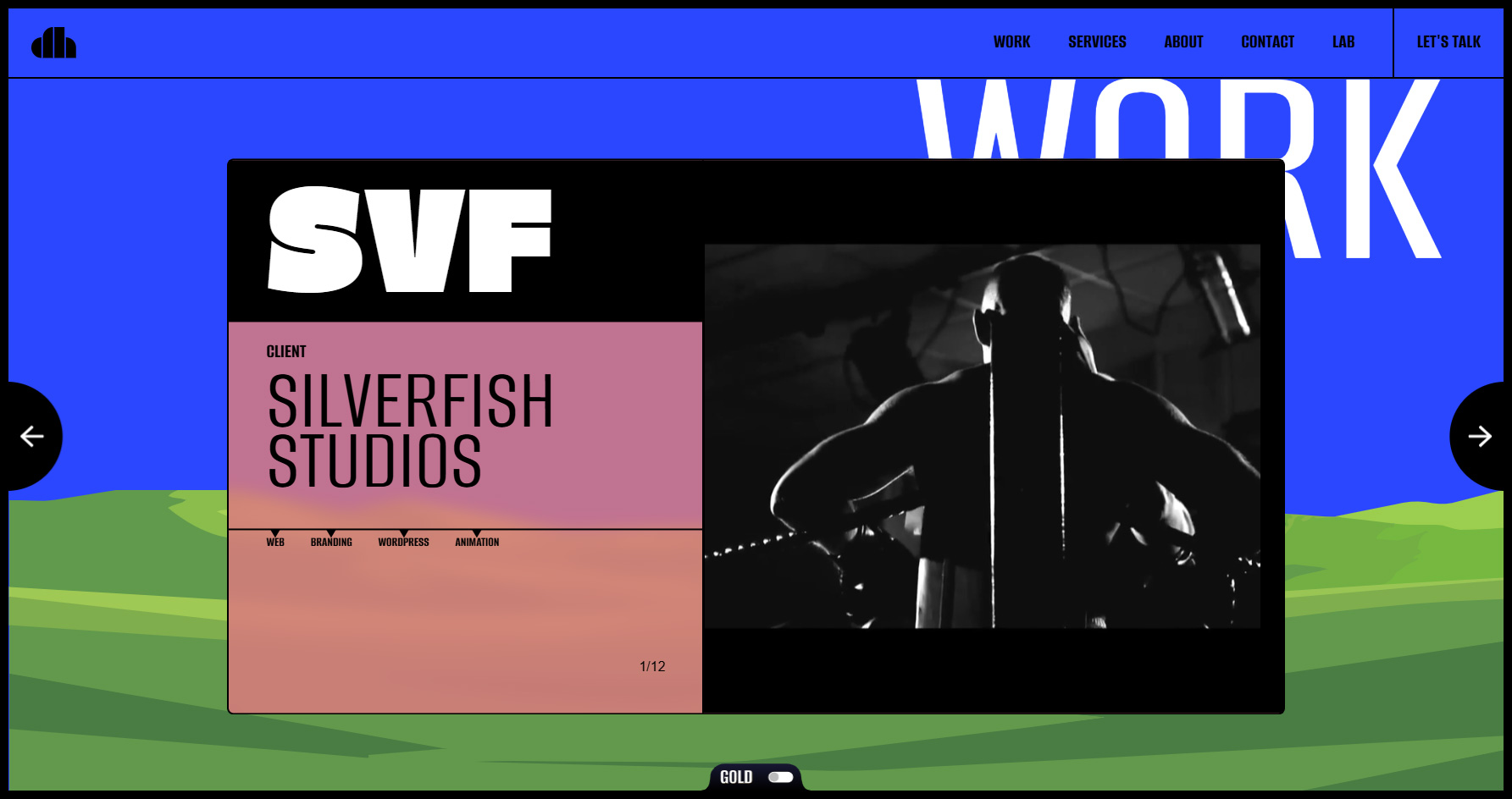Dave Holloway - Freelance Portfolio - Website of the Day