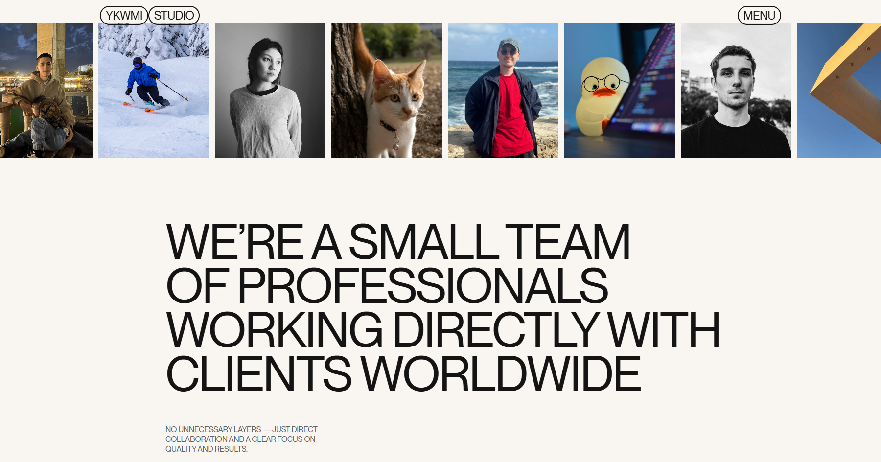 YKWMI Studio - Website of the Day