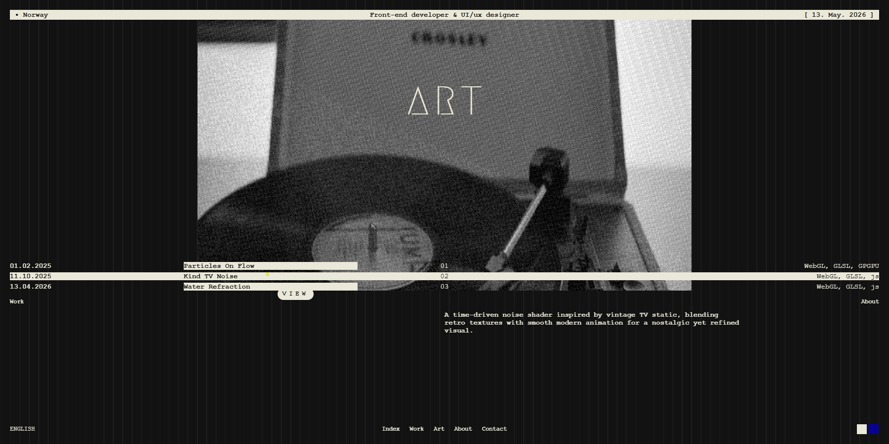 Alan Brim Portfolio  - Website of the Day