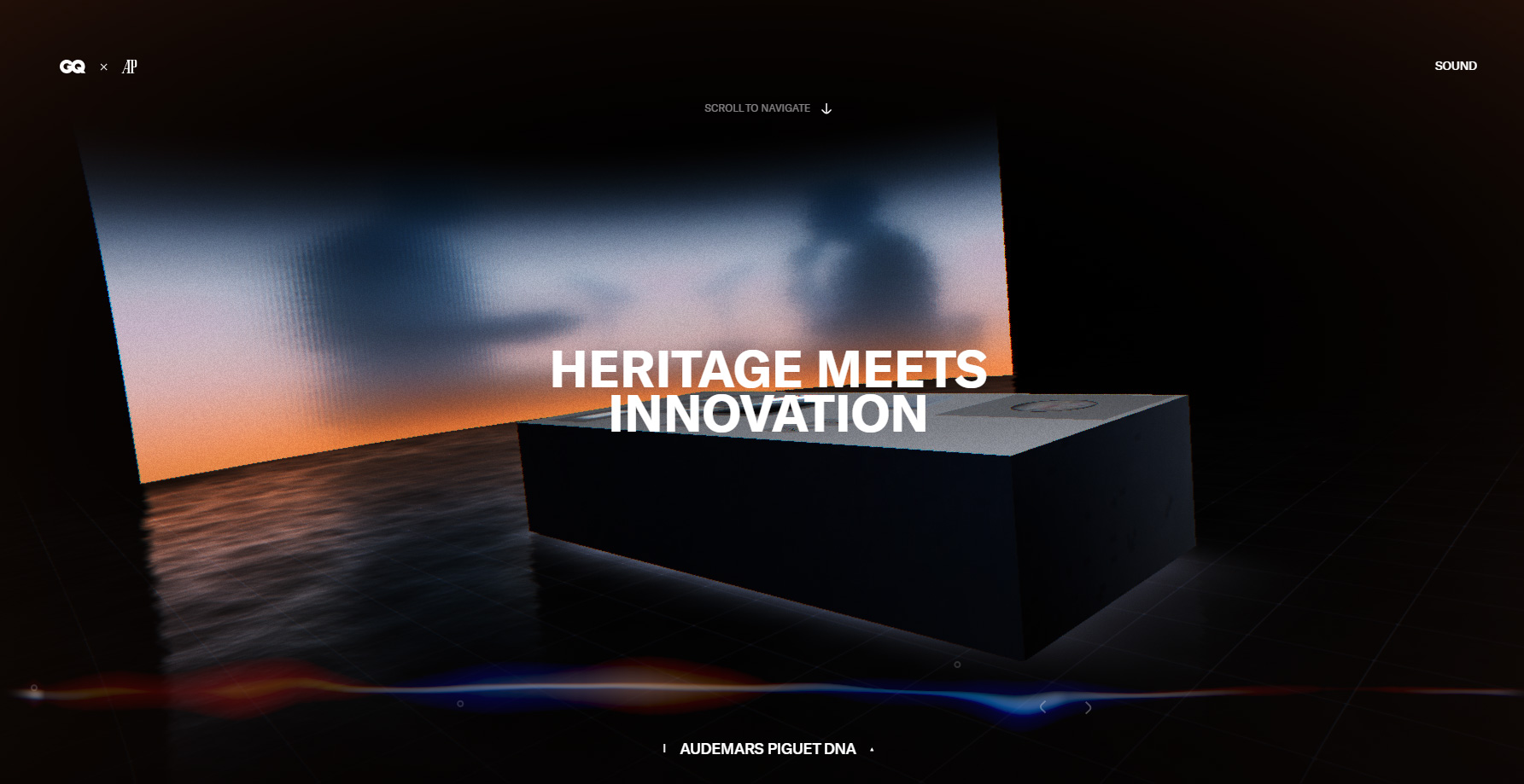 GQ & AP The Extraordinary Lab - Website of the Day