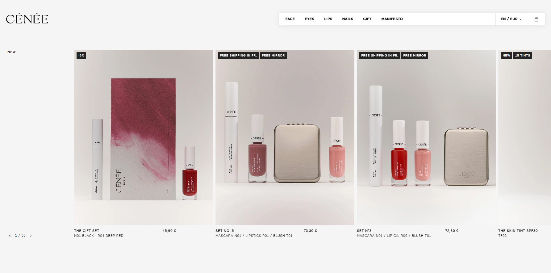  CÉNÉE - Website of the Day