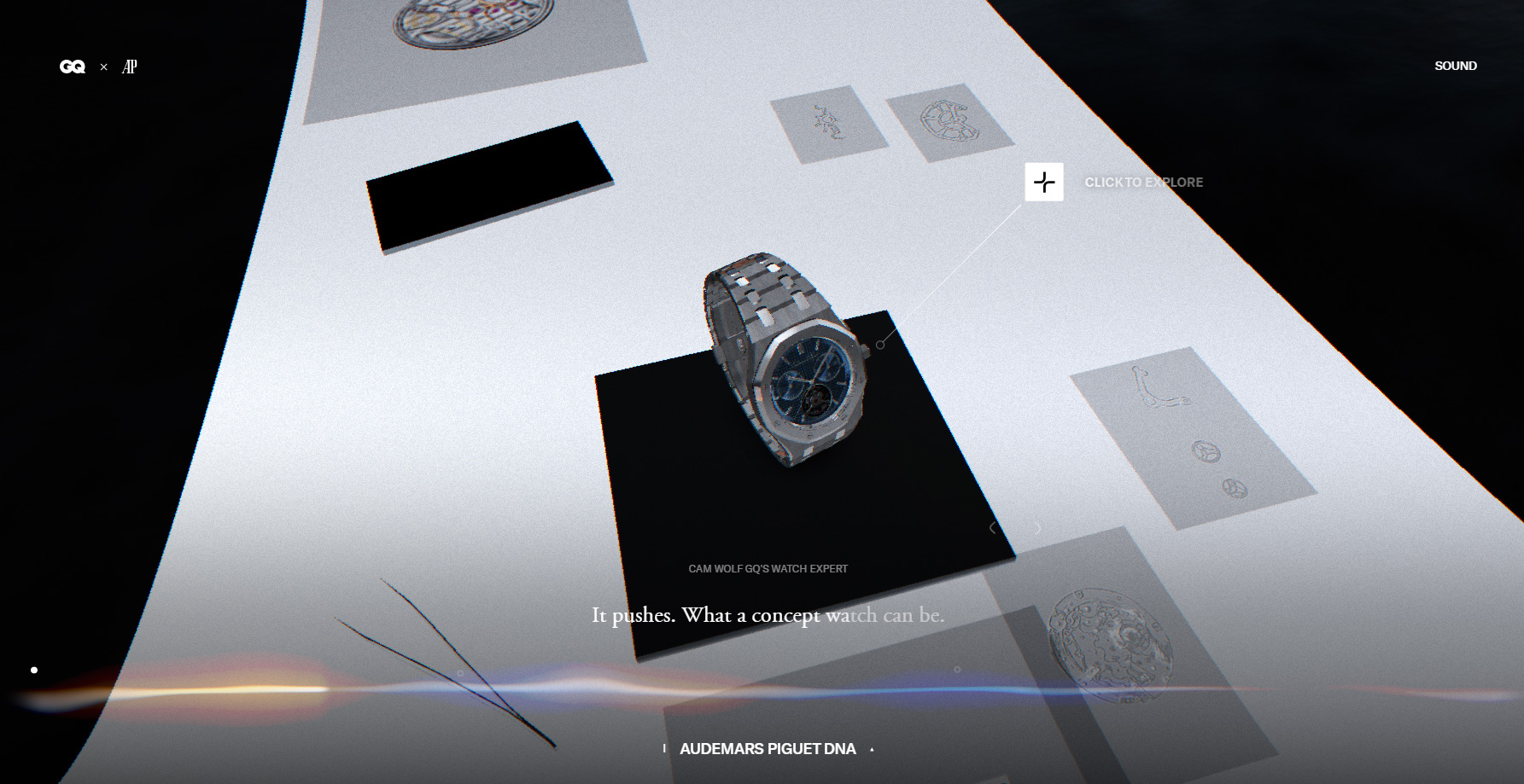 GQ & AP The Extraordinary Lab - Website of the Day