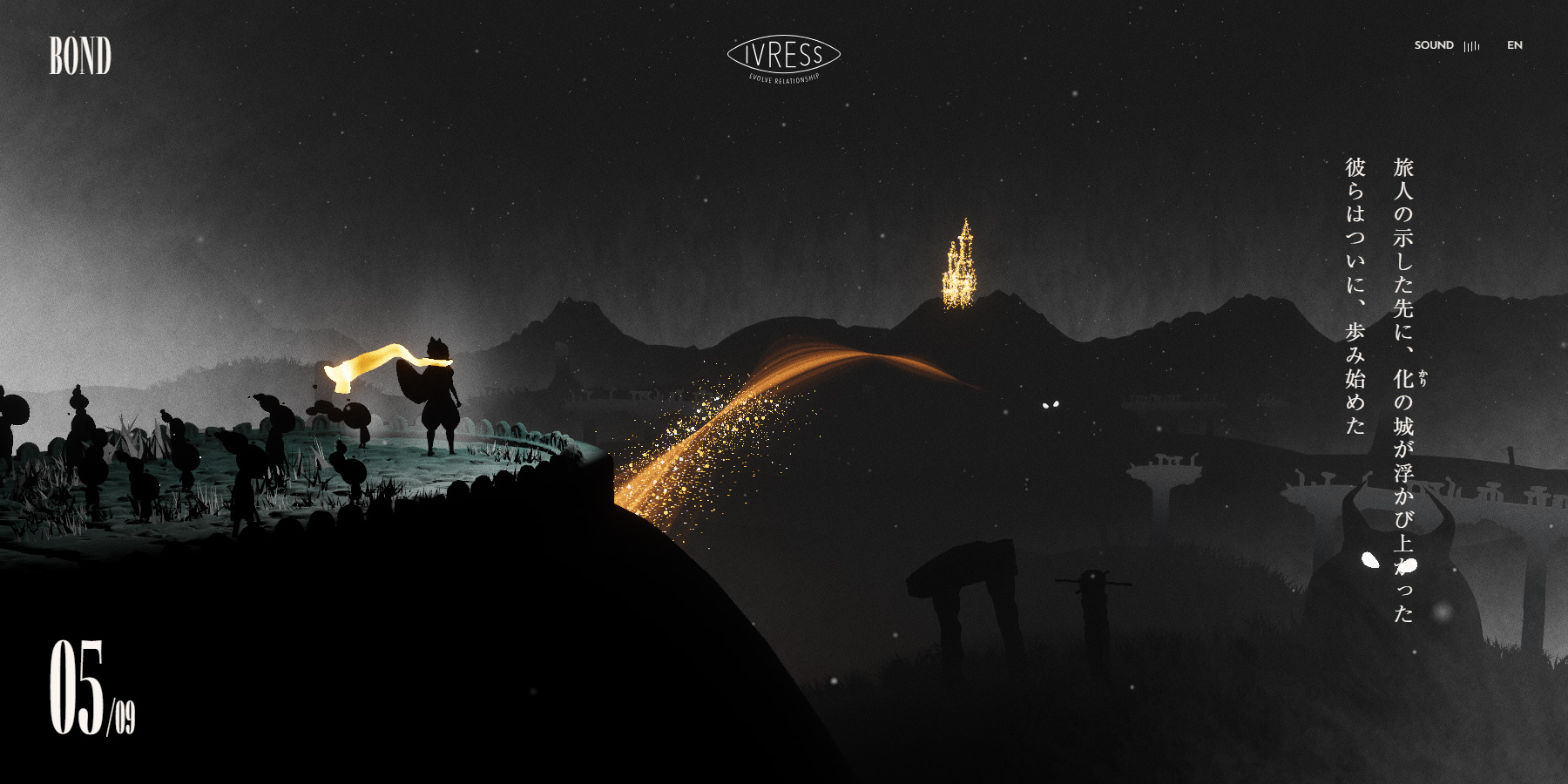 IVRESS SPIN A TALE - Website of the Day