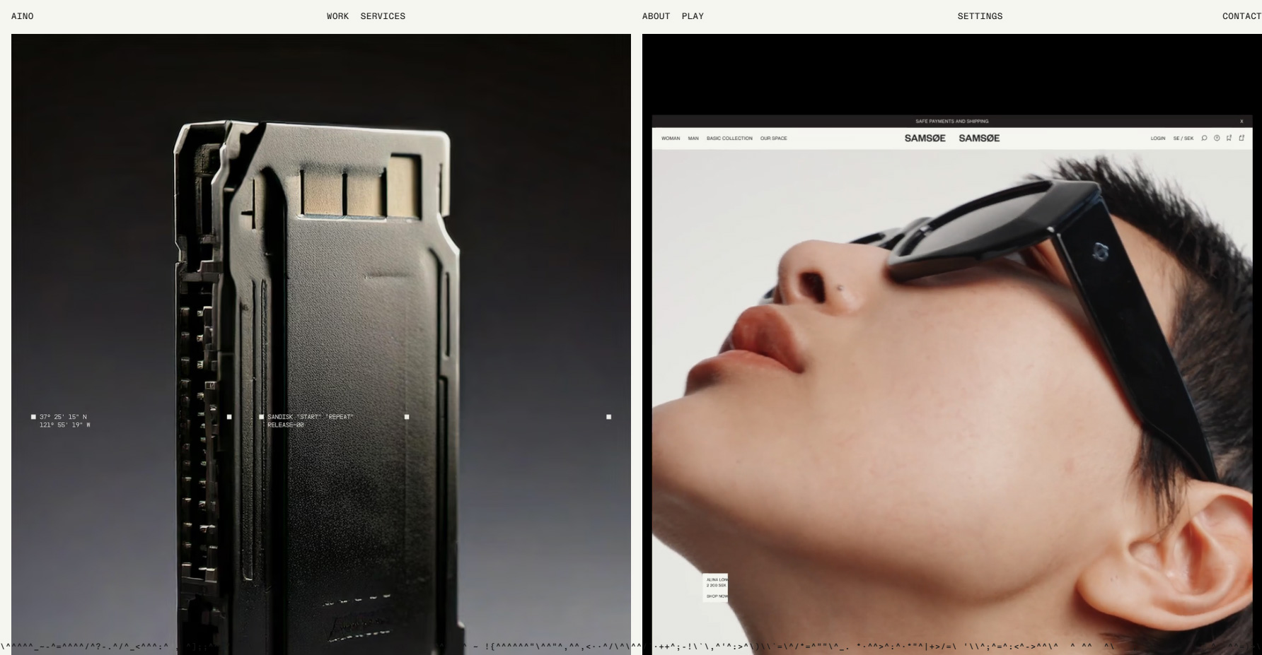 aino.agency - Website of the Day