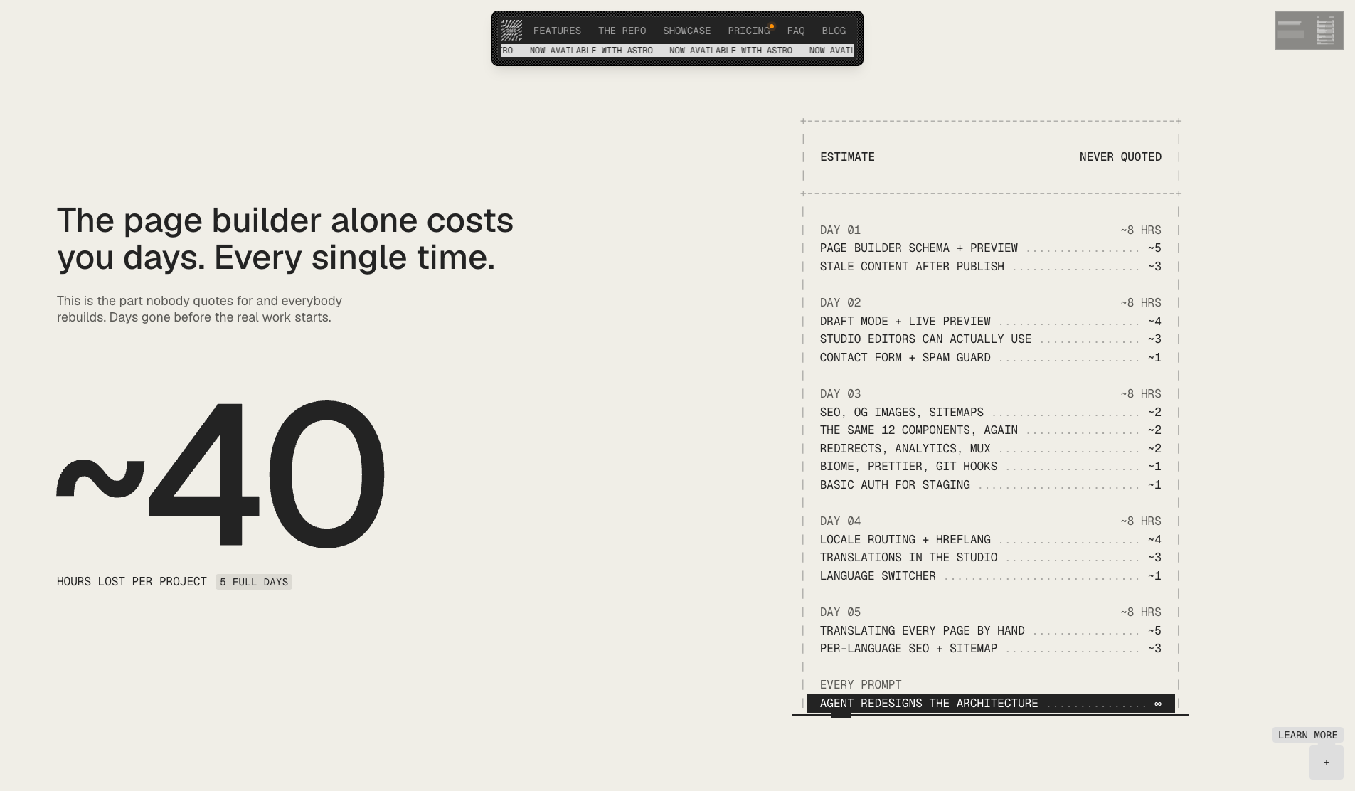The Content Architecture - Website of the Day