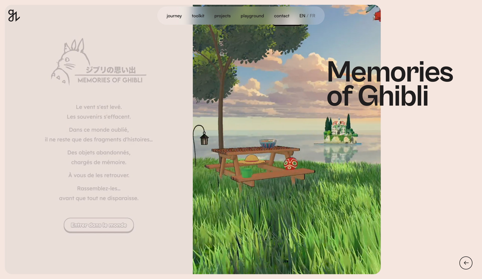 Guillaume Zhu Portfolio - Website of the Day
