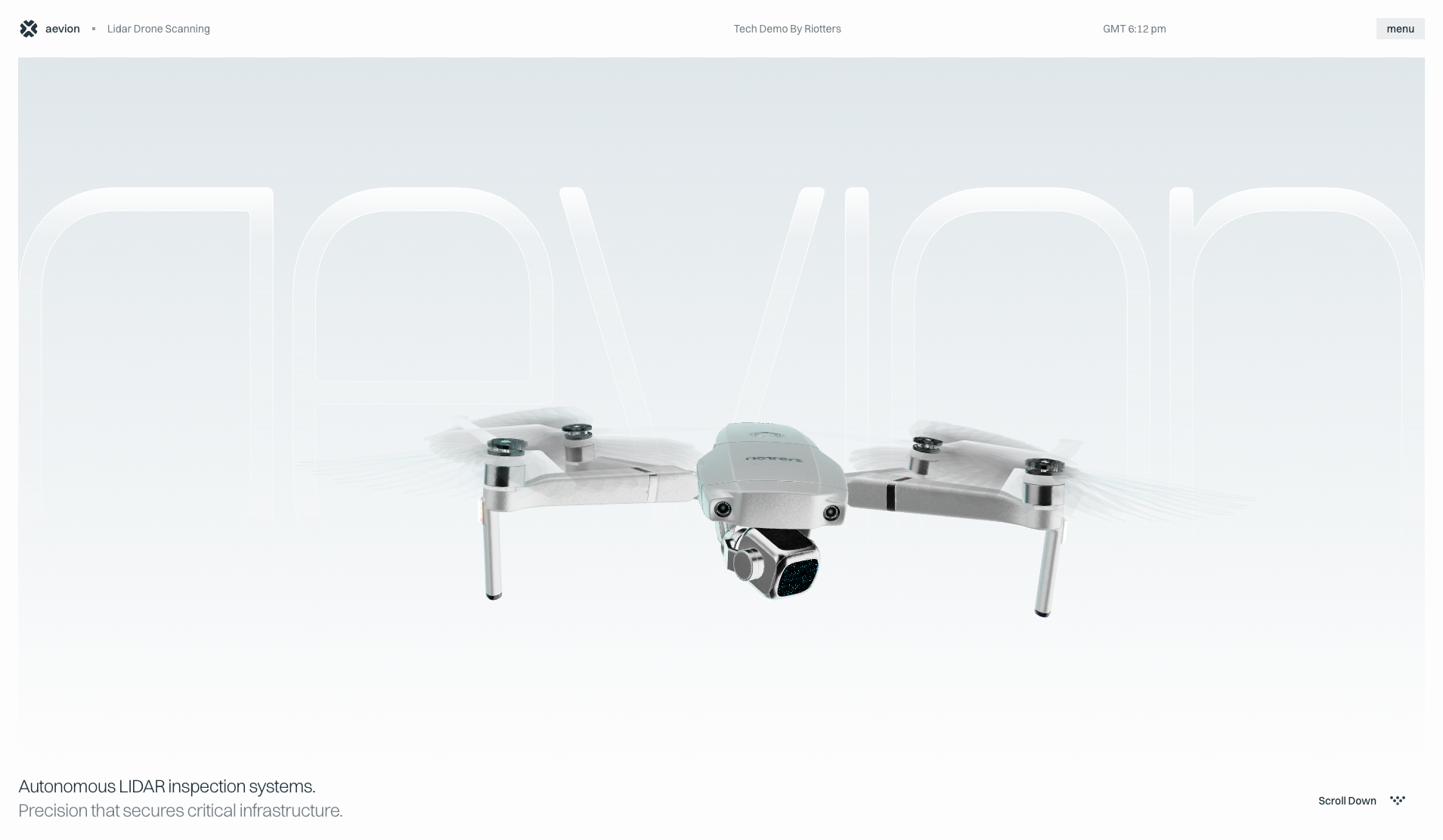 Lidar Drone Scanning - Website of the Day