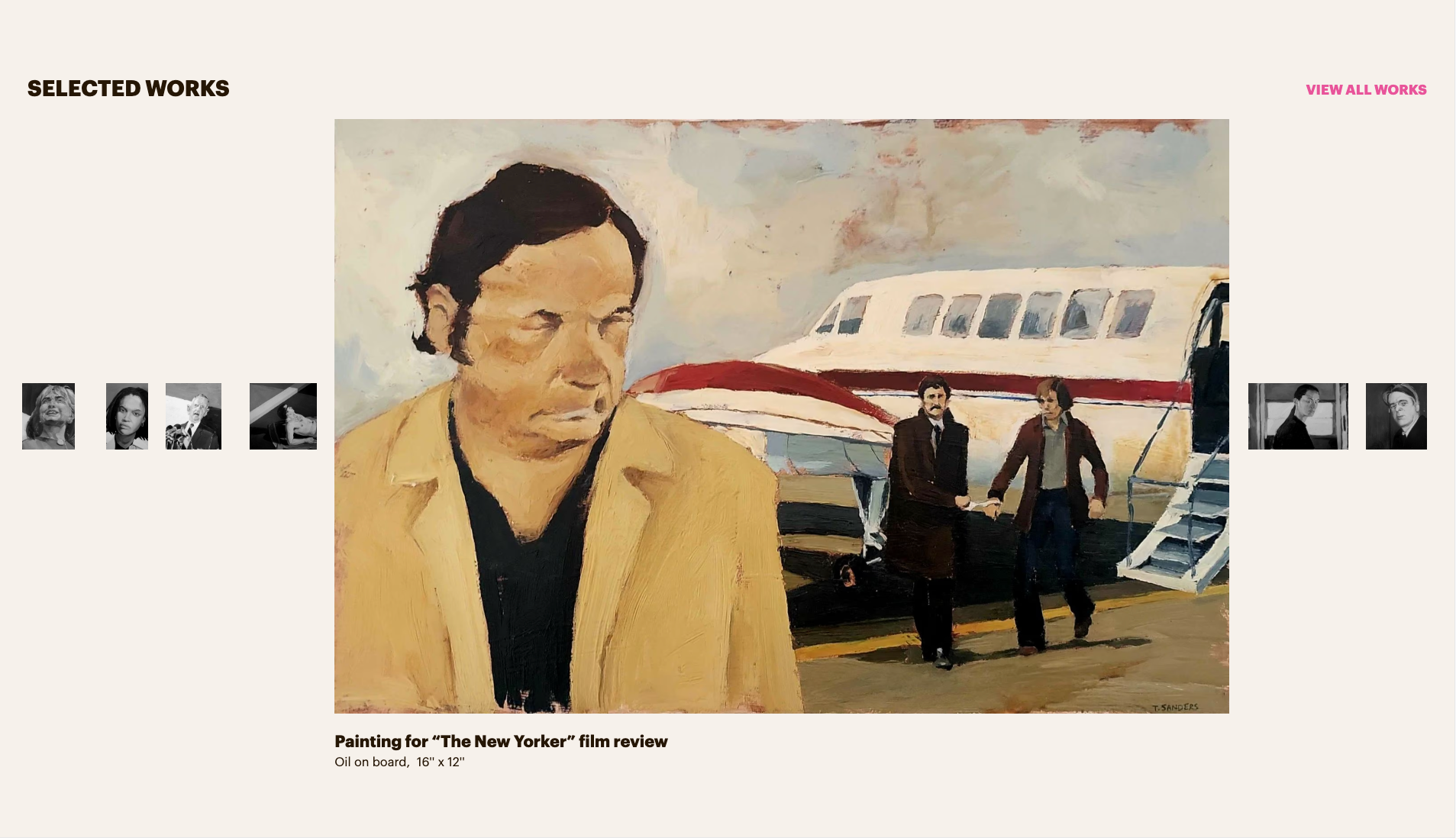 Artist Portfolio - Website of the Day
