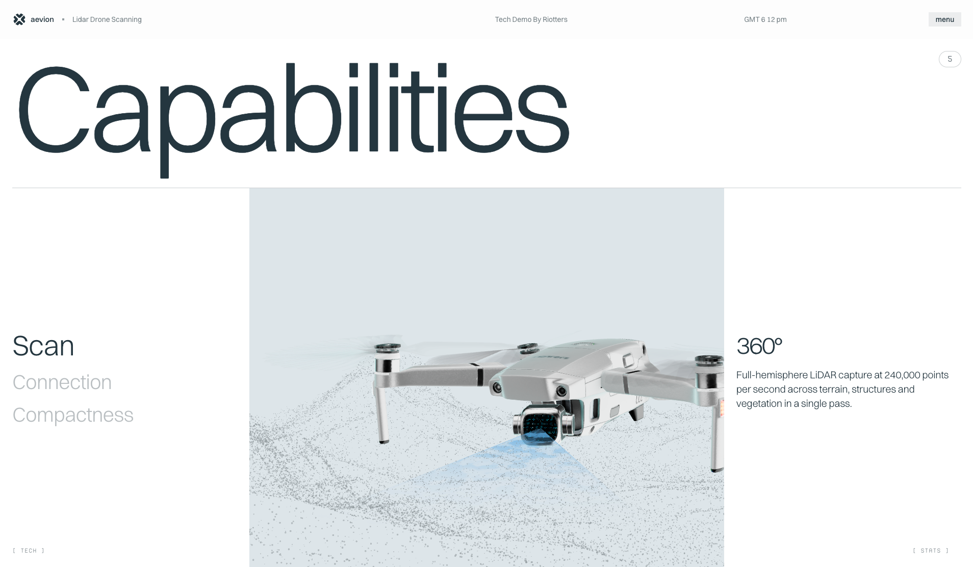 Lidar Drone Scanning - Website of the Day