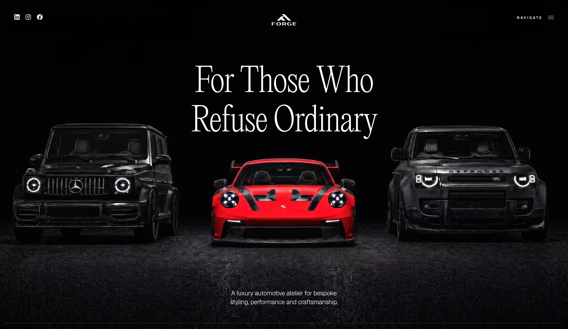 Forge Automotive - Website of the Day