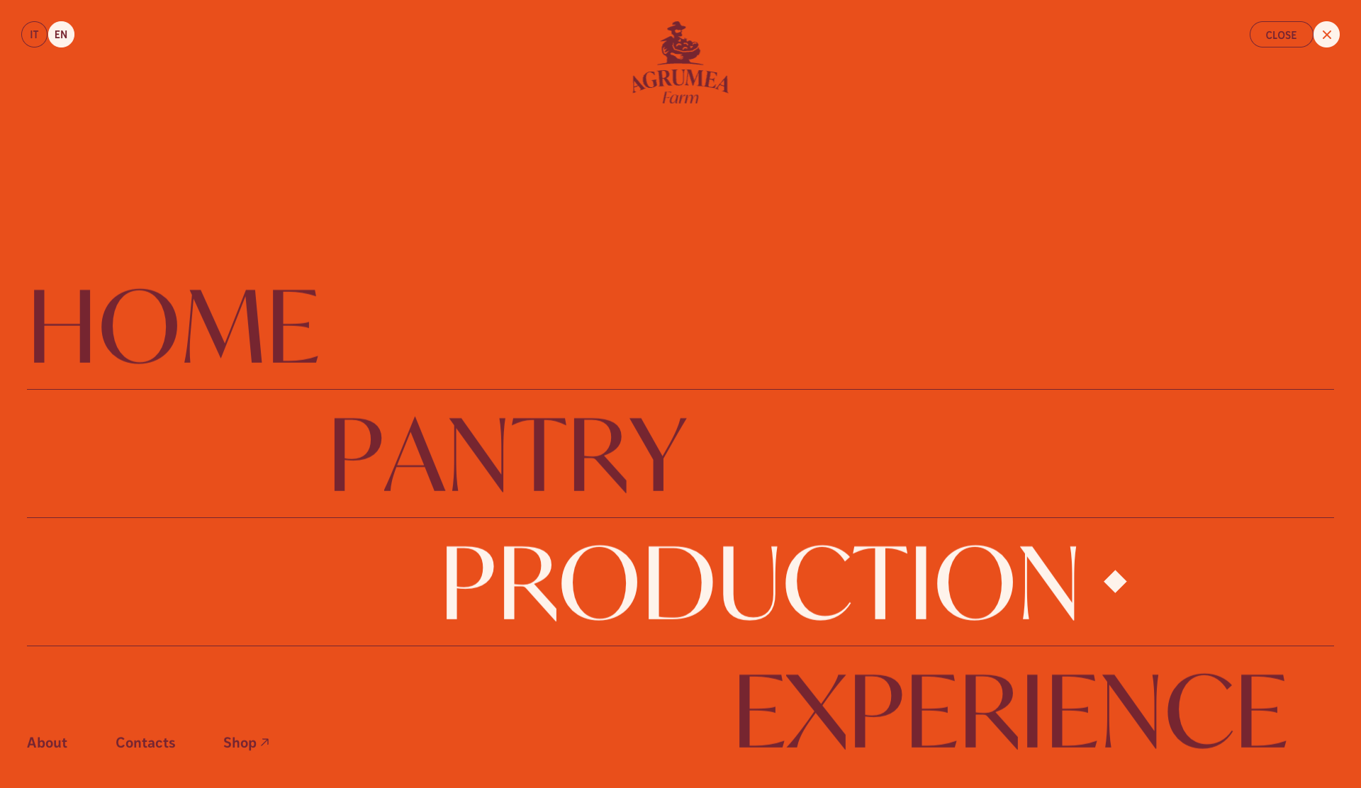 Agrumea Farm - Website of the Day