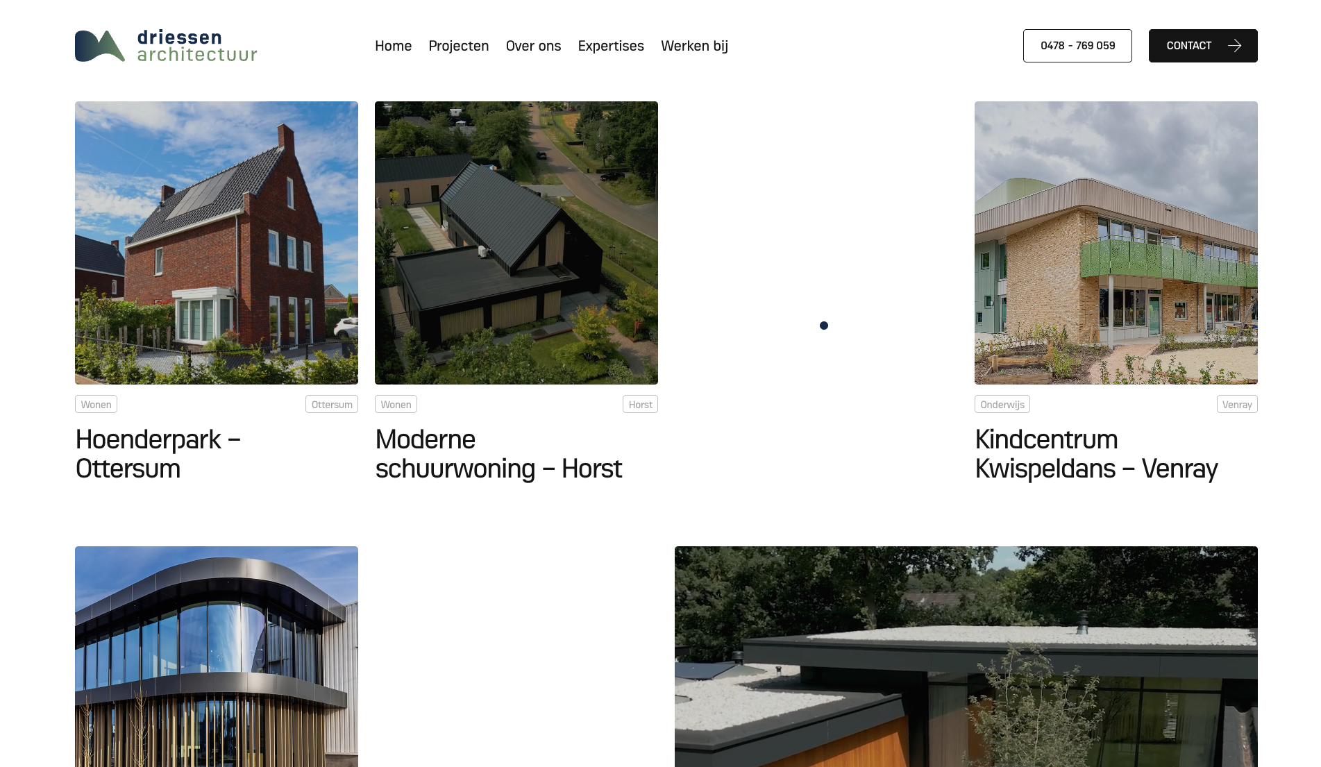 Driessen Architectuur - Website of the Day