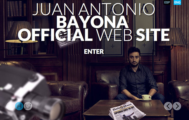 Juan Antonio Bayona Website